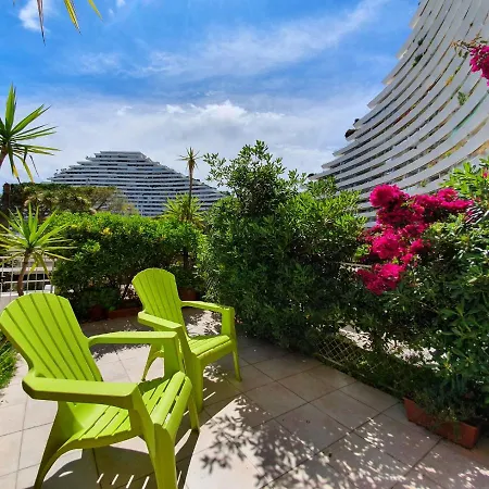Blue Terrace - Marina Baie Des Anges Apartment